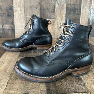 Whites Handmade Logger Packer Plain Toe Ankle Work Boots Mens 11 D